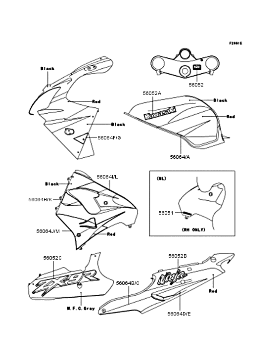 ZX900 Наклейки