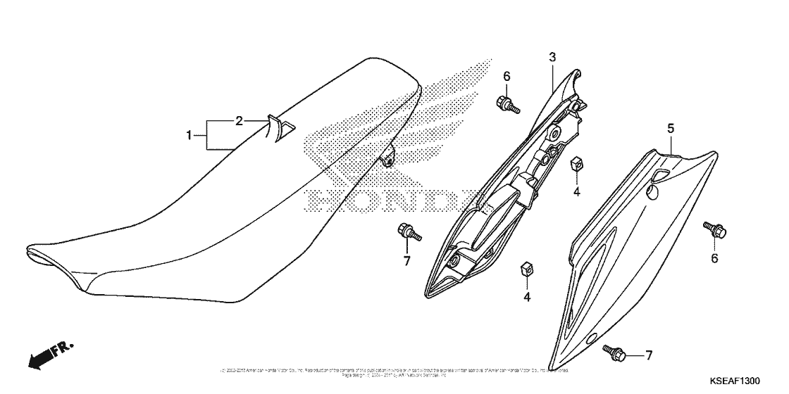 Seat + Side Cover