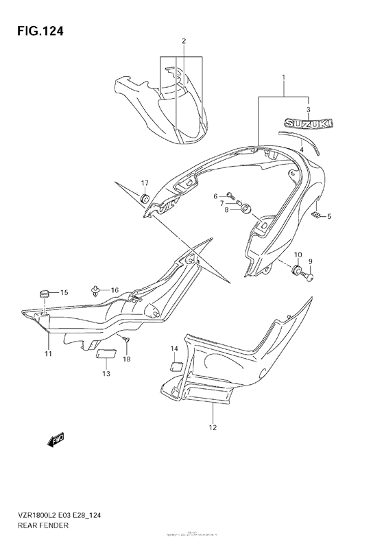 Rear Fender (Vzr1800Z L2 E33)