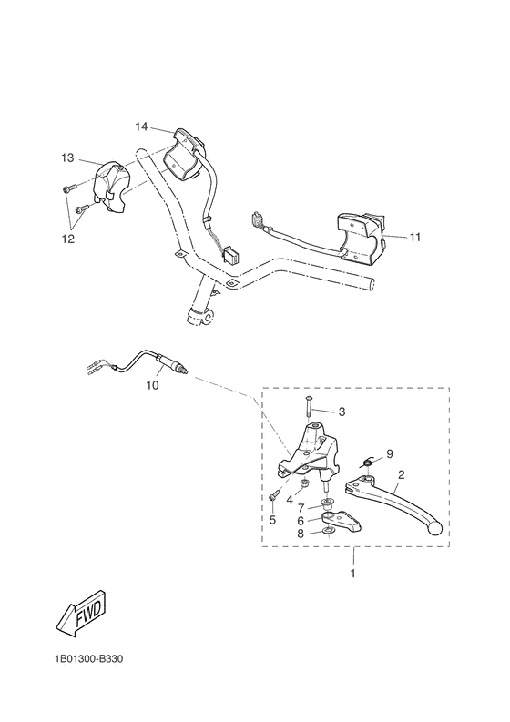 Handle switch & lever