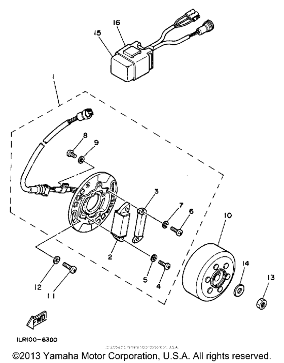 YZ80A Генератор
