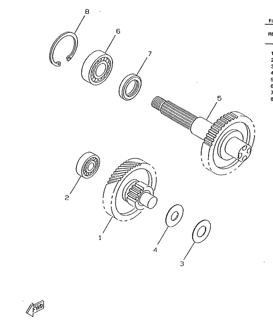 CW50RS Трансмиссия