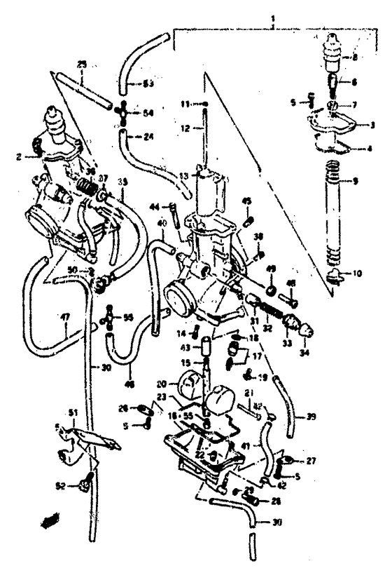 Carburetor assy