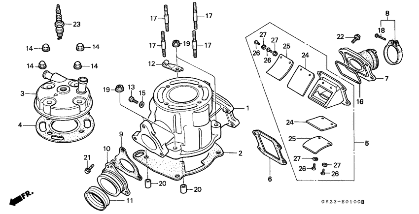 Cylinder/cylinder head