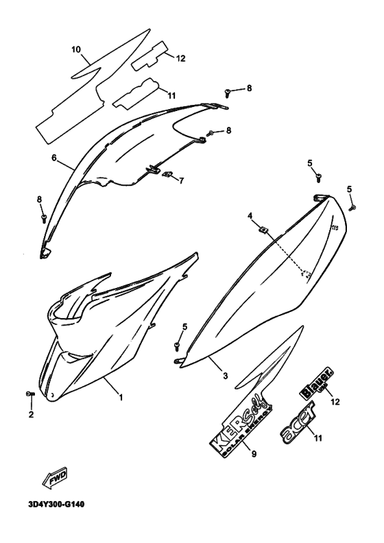 CS50Z Боковая крышка