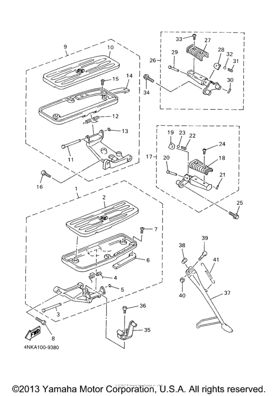 XVZ13AM Подножки