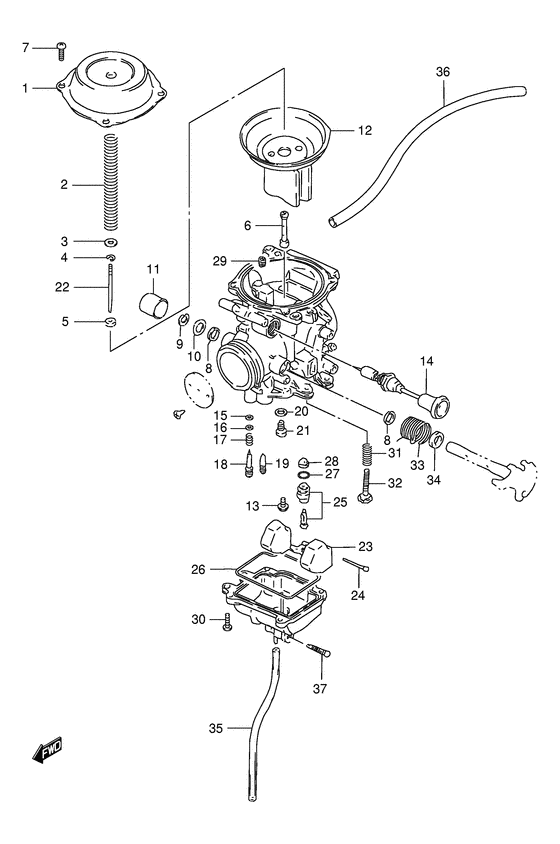 Carburetor assy