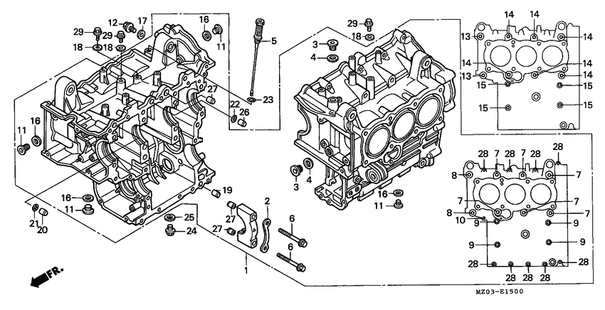 Barrel assy cylinder