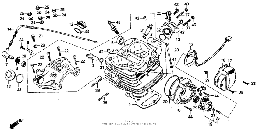 Cylinder head 86-93