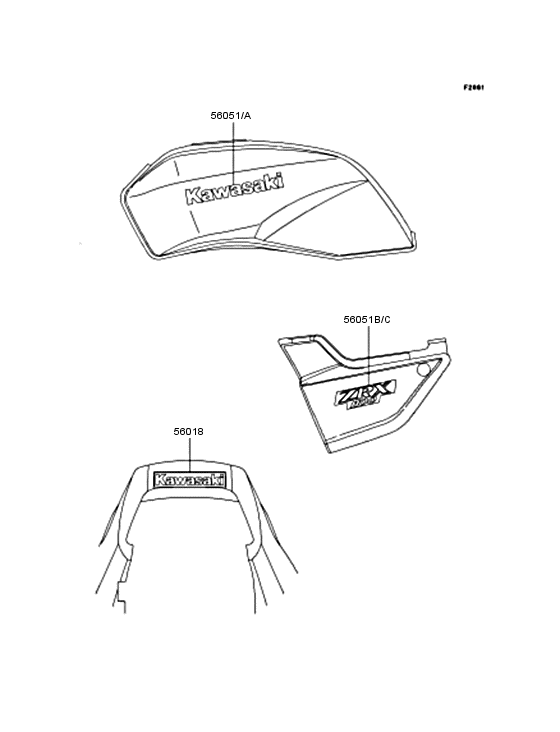 ZR1100 Наклейки