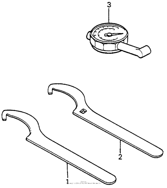 XR350R Pressure gauge