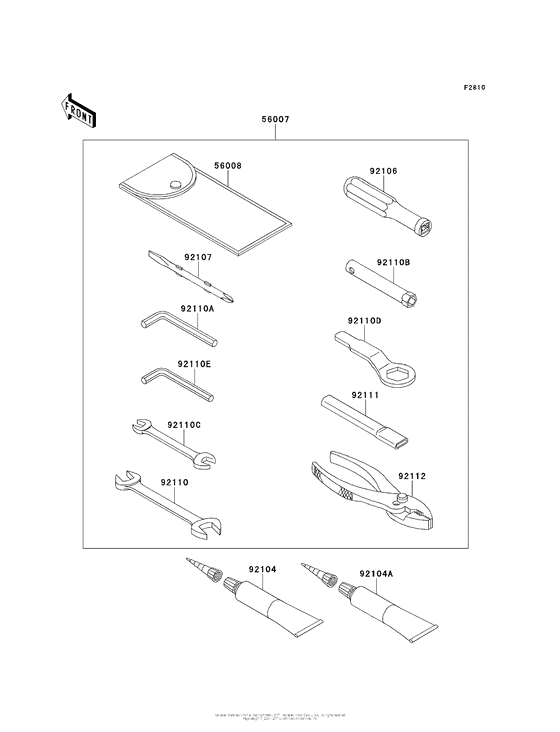 ZX1400 Owner's Tools