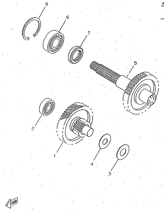CW50RS Трансмиссия