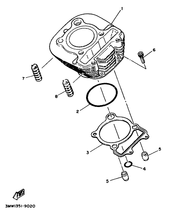 SR125 Цилиндры