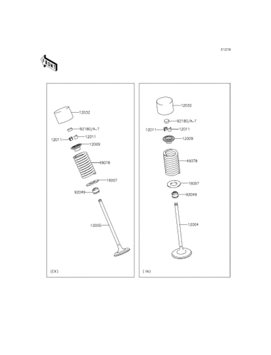 Rocker arms/valves