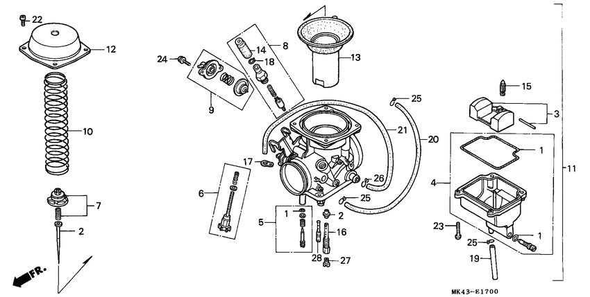 Carburetor assy