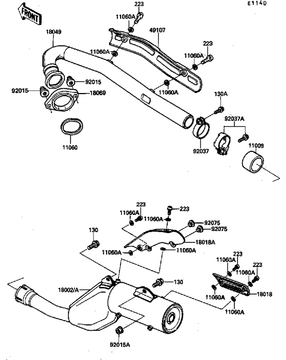 Muffler comp