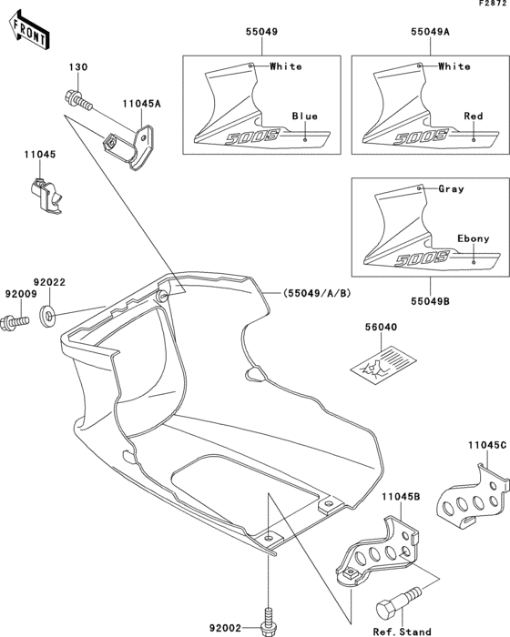 Cowling lowers(1/2)