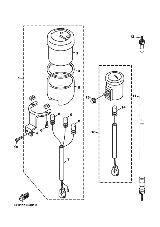 YJ125S Измерительный прибор