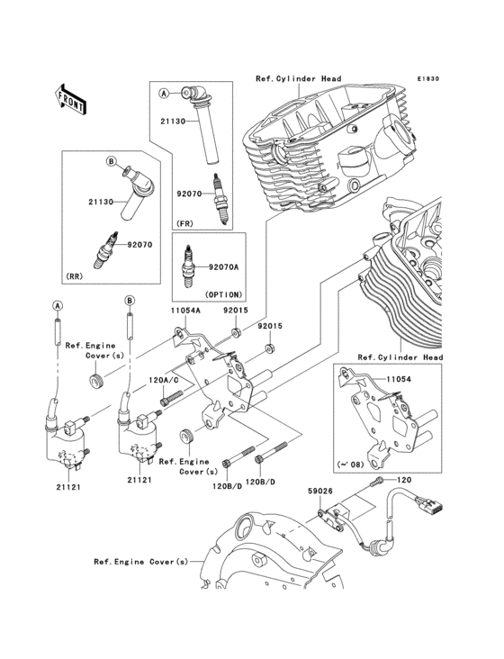 VN900 Система зажигания