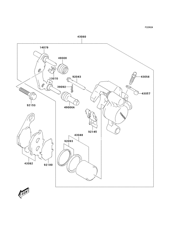 Front brake(b2/b3)