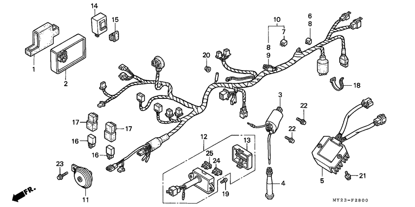 Wire harness/ ignition coil