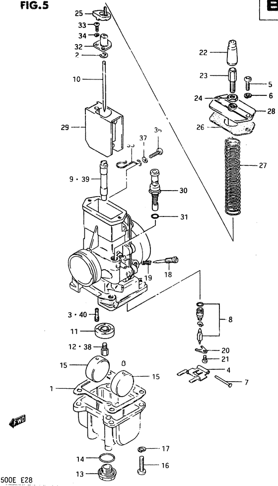 Carburetor assy