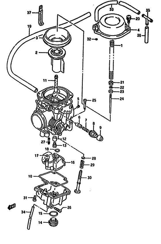 Carburetor assy