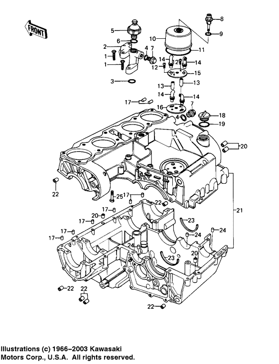 Crankcase/breather cover