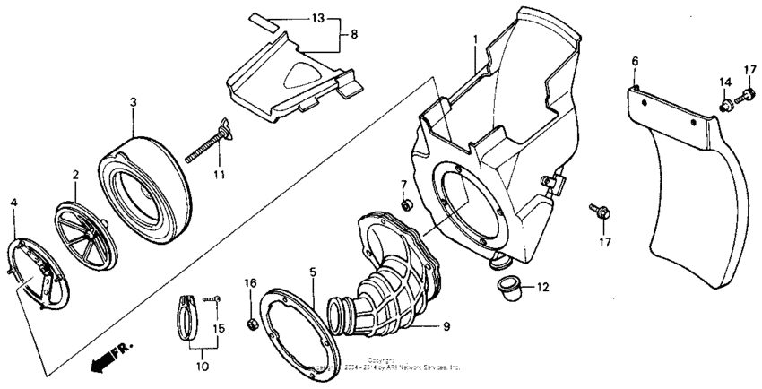 Air cleaner 84