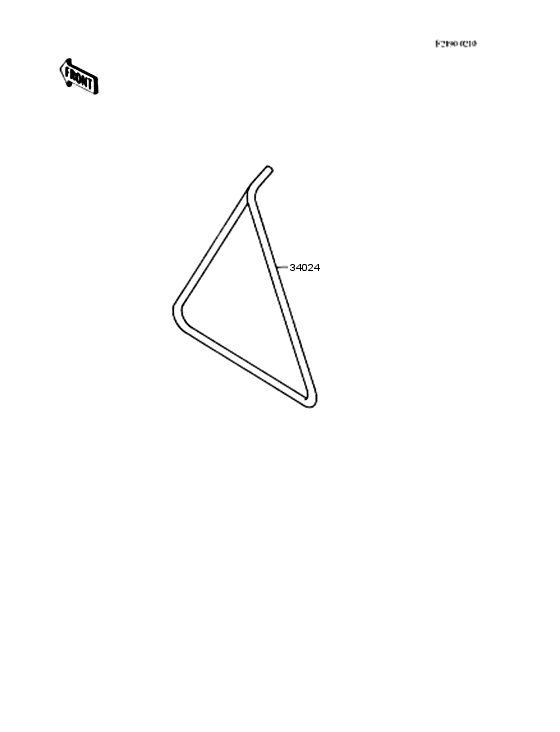 KX125 Подножка