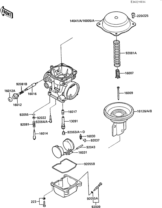 Carburetor parts(1/2)