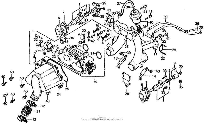 Throttle body + intake manifold