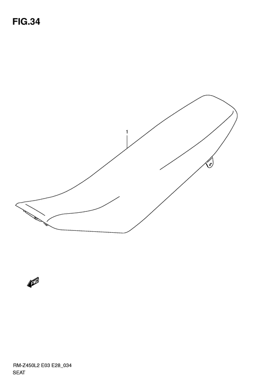 RM-Z450 Пружина