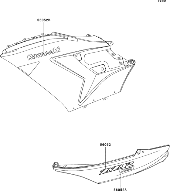 ZX1400 Наклейки