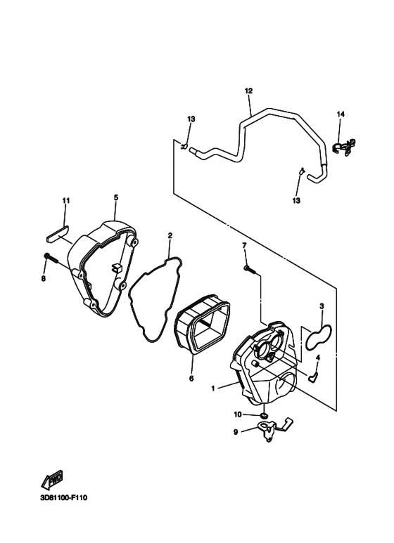 XVS1300A Масляный насос