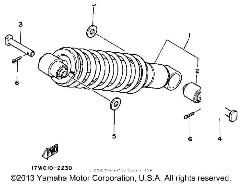 DT50L Амортизаторы задние