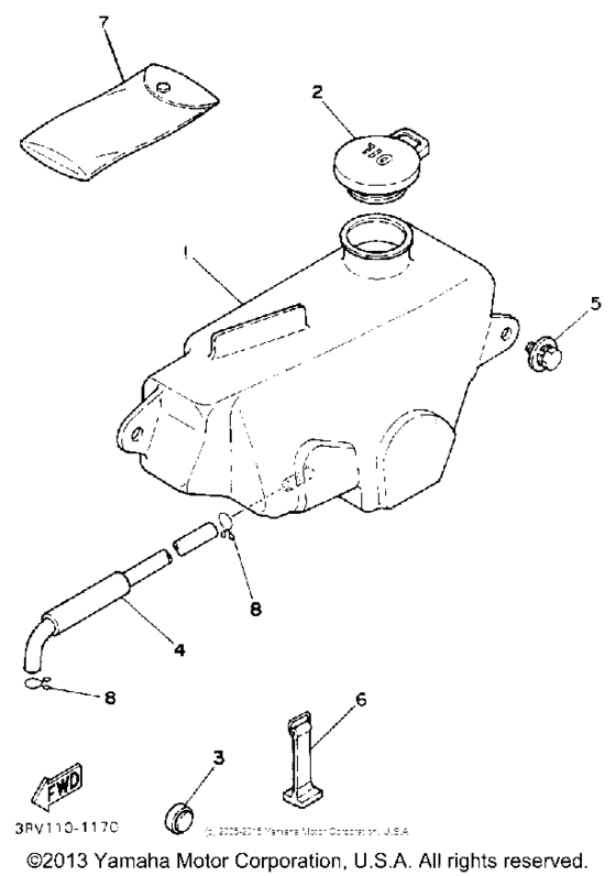 Oil tank - tool