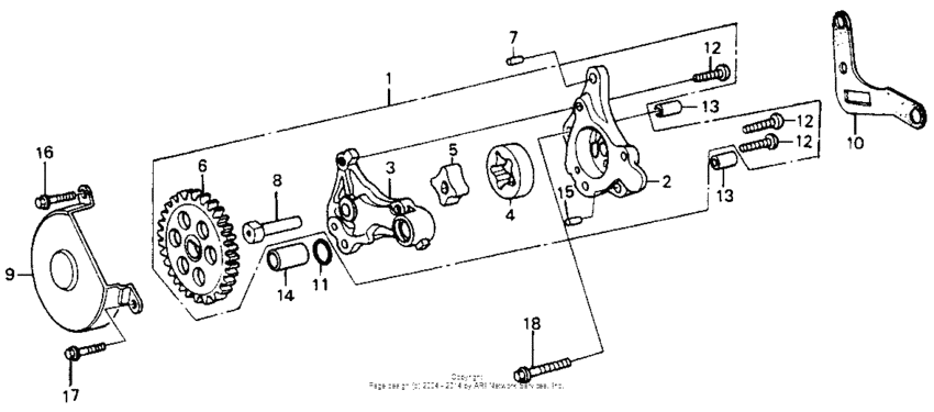 Oil pump 84