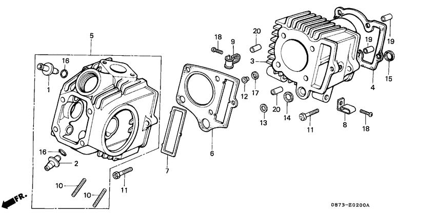 Cylinder/cylinder head