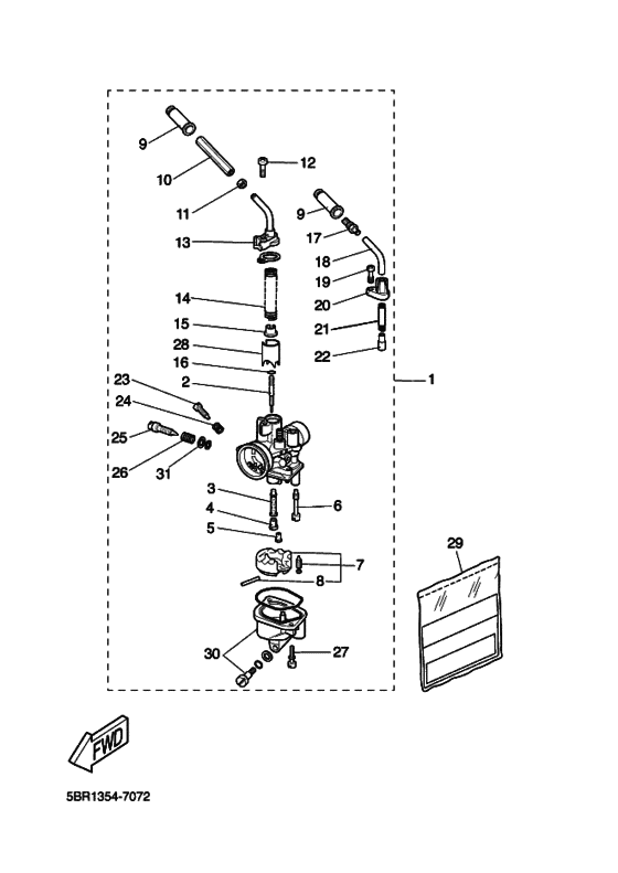 Carburetor assy