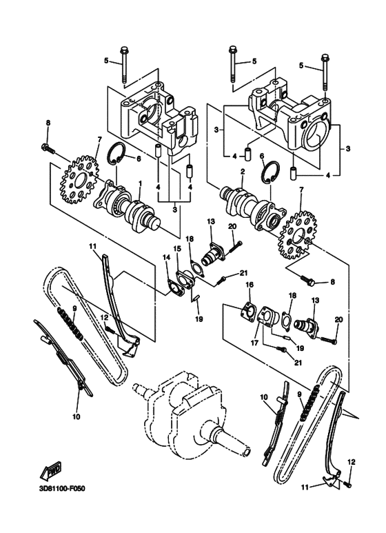 Camshaft & chain