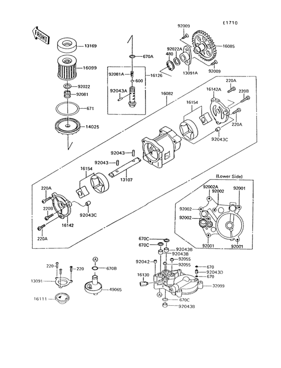 Oil pump/oil filter(1/2)