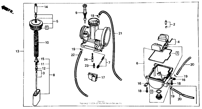 Carburetor 85-89