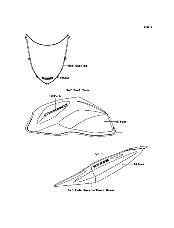 ZR750 Наклейки