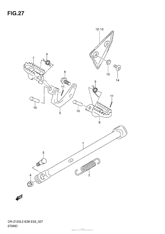 Stand (Dr-Z125 E28)