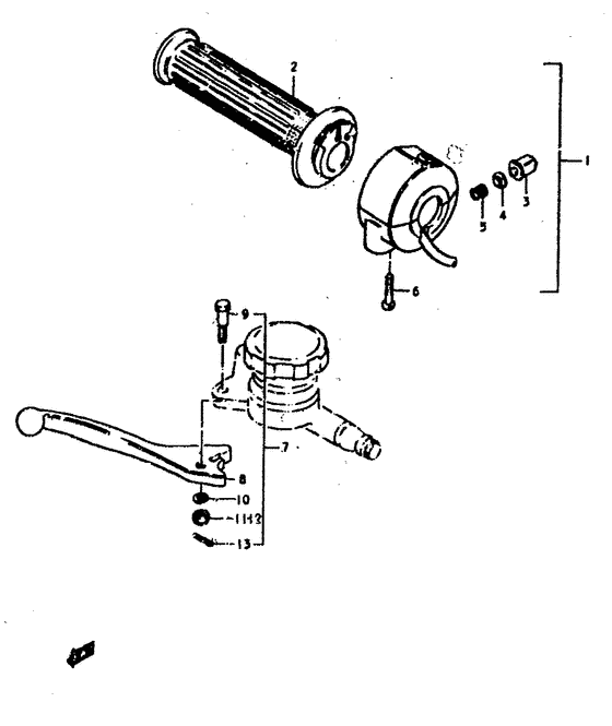 Rh handle switch