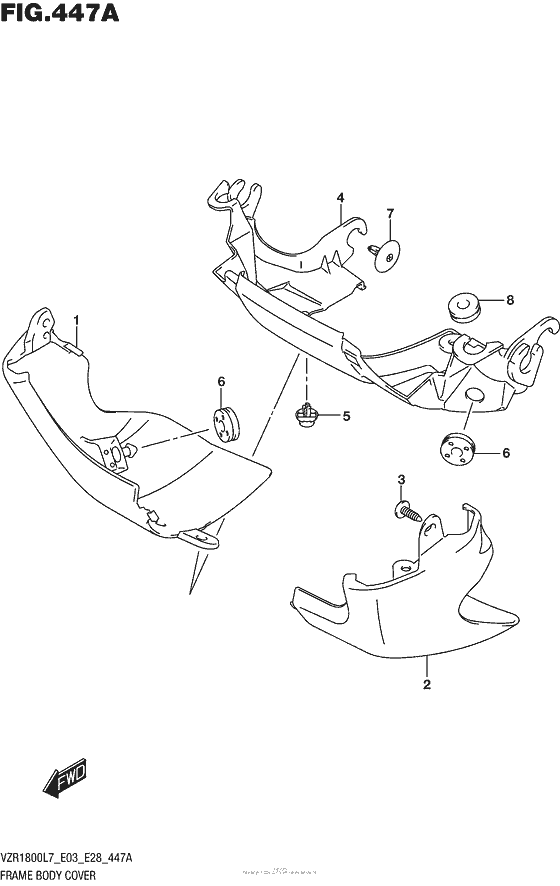 Frame Body Cover (Vzr1800L7 E28)