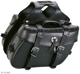 Tourmaster cruiser ii slant saddlebag with rivets