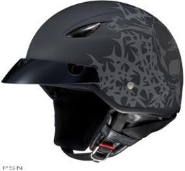 Hjc cl-21m skull & thorns half-helmet